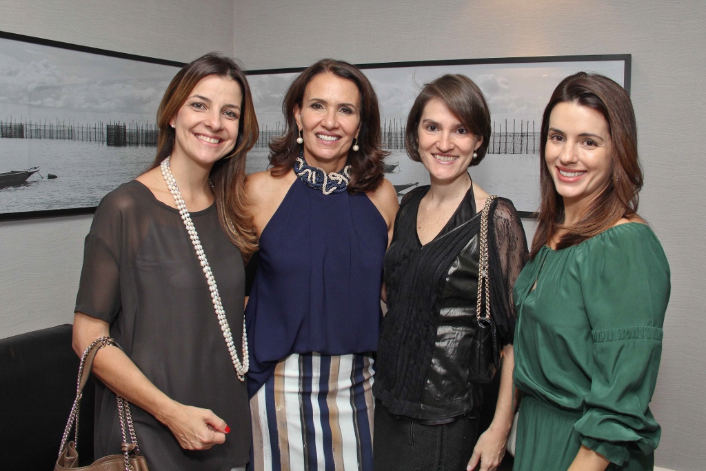 Milena Sá, Conceição Queiroz, Flavia Foguel e Cristiana Reis 
